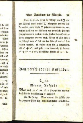 Neunte Aufgabe