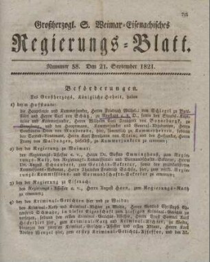 Nr. 38 : 21. September 1821