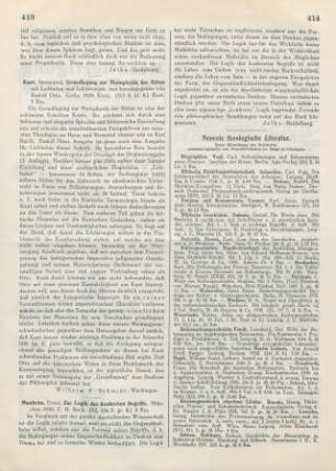 413-414 [Rezension] Manheim, Ernst, Zur Logik des konkreten Begriffs