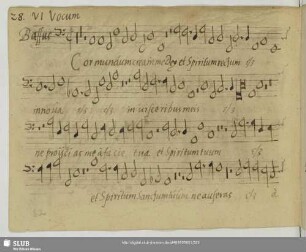 Anonymus : Cor mundum crea in me