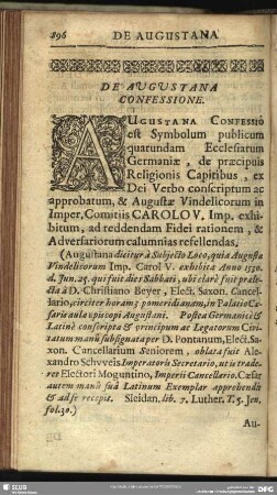 De Augustana Confessione