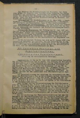 VIII. Besondere Fürsorge und Wohlfahrtspflege.