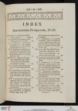 Exercitationes Theologicae