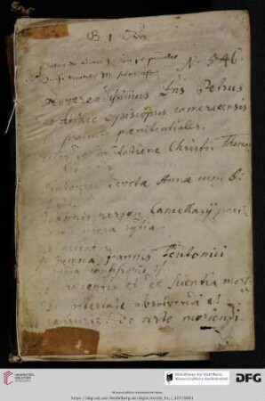 Theologische Sammelhandschrift