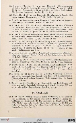 Porzellan (Nr. 22-65)