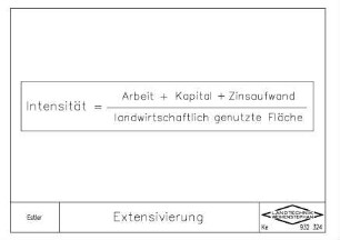 Extensivierung