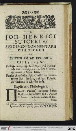 Tomi II. Fasciculus I.