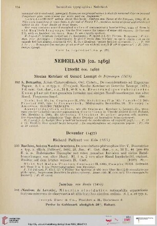 Nederland (ca. 1469) (Nr. 192-194)