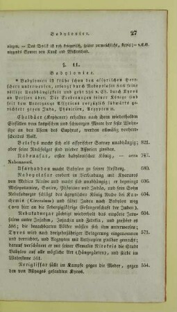 11. Babylonier