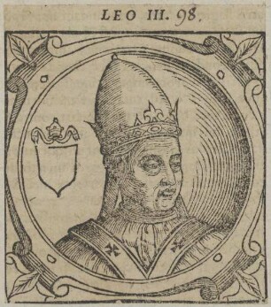 Bildnis von Papst Leo III.
