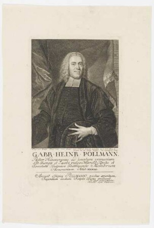 Bildnis des Gabr. Heinr. Pollmann