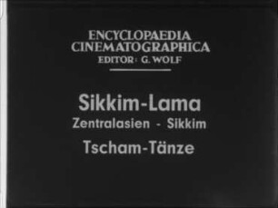 Sikkim-Lama (Zentralasien, Sikkim) - Tscham-Tänze