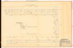 Reichsluftfahrtministerium, Berlin (Vorgängerbauten): ehemaliges Kriegsministerium: Umbau Gebäudeteil Leipziger Straße 5-6: Teilgrundriss 1:50