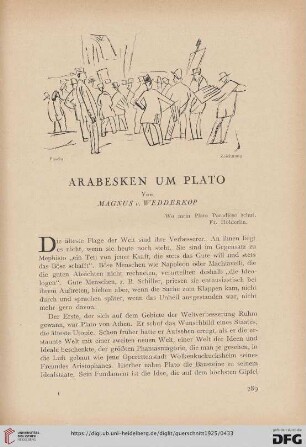 5: Arabesken um Plato