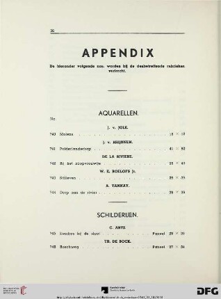 Appendix (Nr. 740-841)