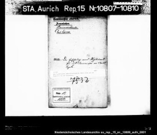 Der Vorschlag der Amtsversammlung des Amtes Esens auf ein Regulativ für das Armenwesen
