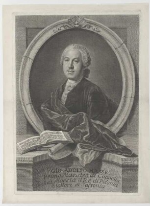 Bildnis des Gio. Adolfo Hasse