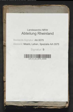 Bongarts Gut zu Asterlagen im Kirchspiel Hochemmerich.
