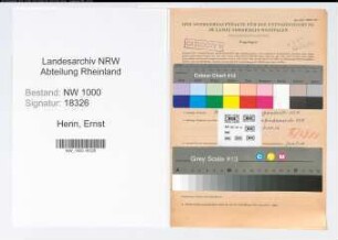 Entnazifizierung Ernst Henn, geb. 03.02.1911 (Gestuetswaerter)