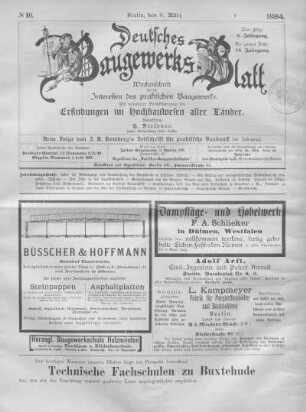 44. Jahrgang. Nr. 10.
