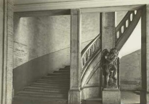 Niedergraben, Wackerbarth'sches Palais, Inneres, Treppenhaus