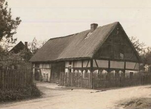 Wurschen : Bauernhaus am Ausgang nach Belgern