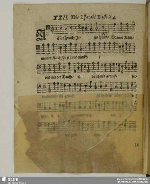 XXII. Jesus sprach Meinen Kelch