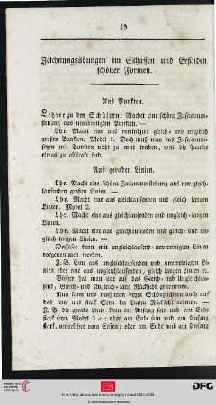 Aus geraden Linien