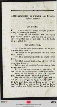 Aus geraden Linien