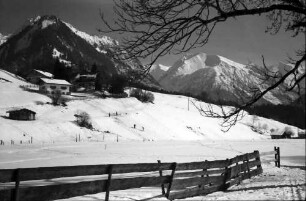 Oberstdorf: Blick zum Kegelberg