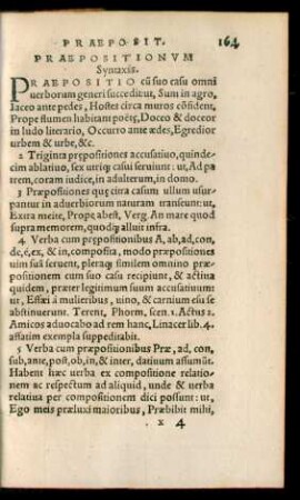Praepositionum Syntaxis.