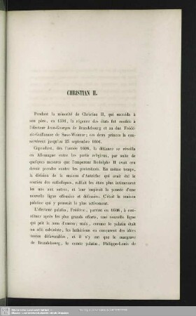 Christian II.