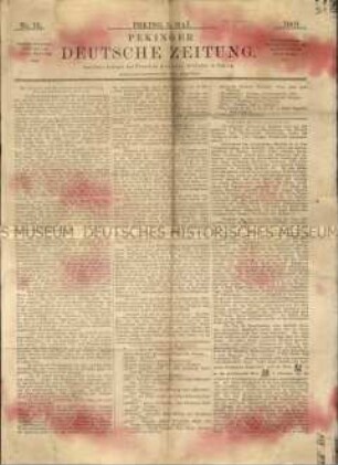 Pekinger Deutsche Zeitung, 1901 Nr. 18