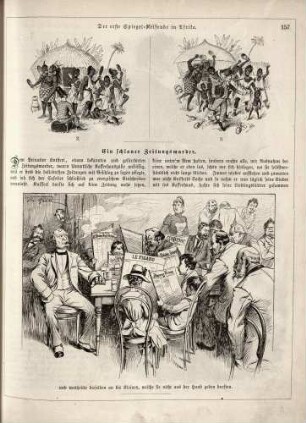 "Der erste Spiegel-Reisende in Afrika" "Ein schlauer Zeitungsmarder"
