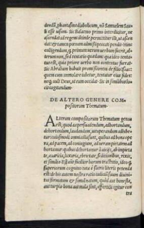 De Altero Genere Compositorum Thematum.