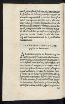 De Altero Genere Compositorum Thematum.