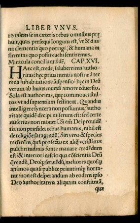 Miracula conciliant fidem. Cap. XVI.