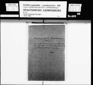 Allmanden und Realgemeinderechte in den Teilgemeinden Niedersteinach und Schirmbach, Gde. Reinsbronn
