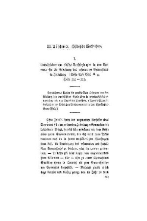 Historische Nachrichten