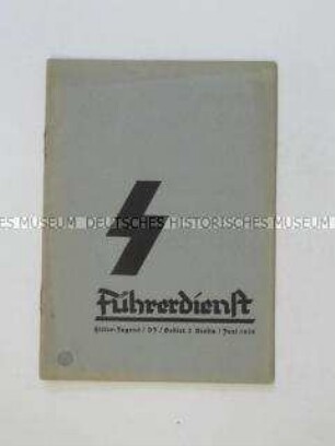 Schulungsheft für HJ-Führer im Gebiet Berlin