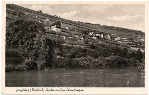 Freyburg (Unstrut) Partie an den Weinbergen