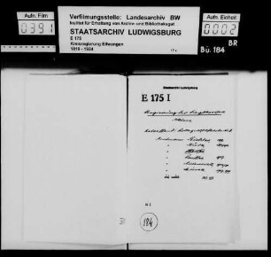 Beamte der Regierung des Jagstkreises