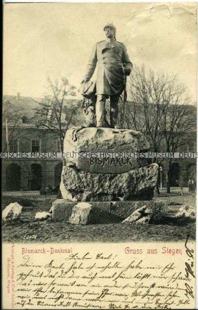 Das Bismarckdenkmal in Siegen