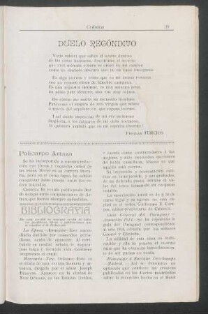 Duelo recóndito