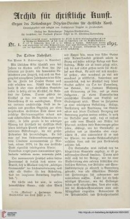 13: Der Todten Ruhestatt, [1]