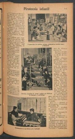 Pirotecnia infantil