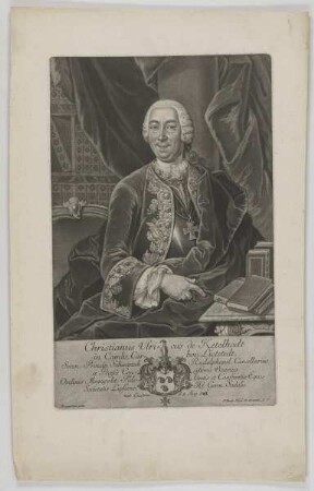 Bildnis des Christianus Ulricus de Ketelhodt