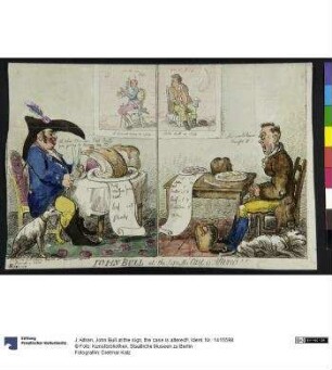John Bull at the sign, the case is altered!!