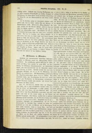 Dr. Willmann in München