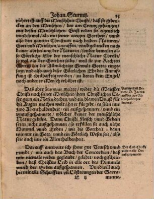 Abfertigung des Vortrabs Johan Sturmii